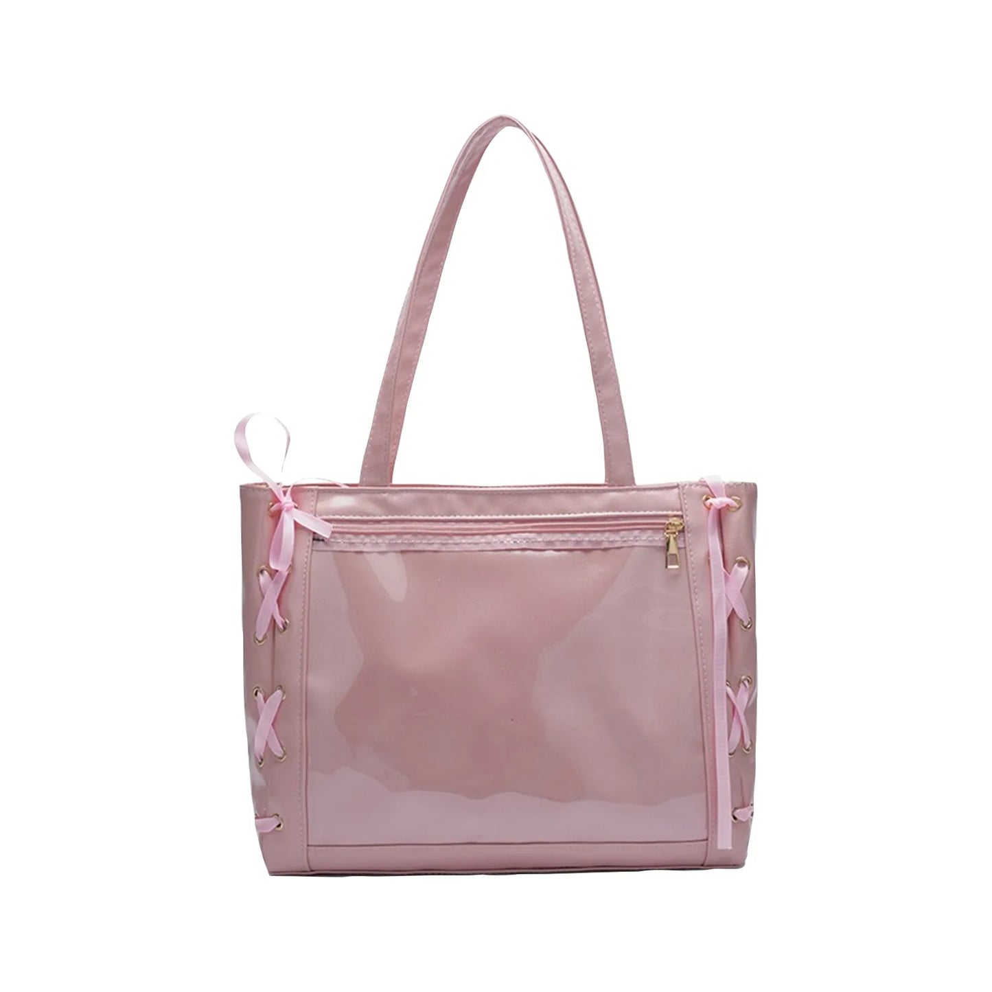 Japanese Kawaii Girls Itabag Large Capacity Pu Leather Shoulder Bag 2025
