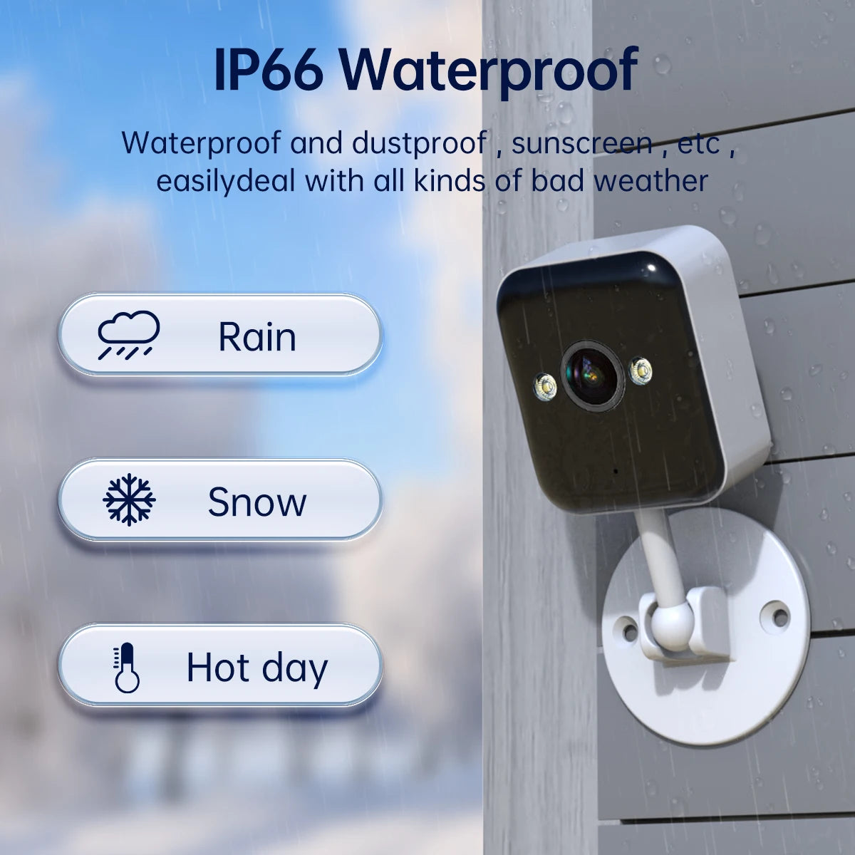 1080P Wireless Camera Outdoor Color Night Surveillance Camera