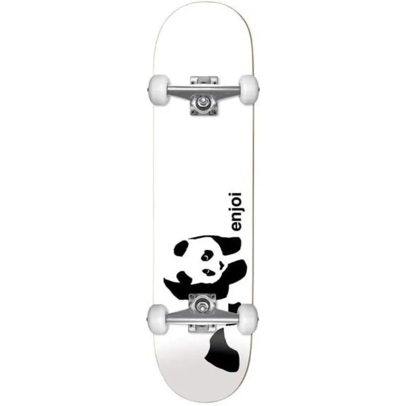 Enjoi Skateboard Complete Deck Whitey Panda 7.75" Complete