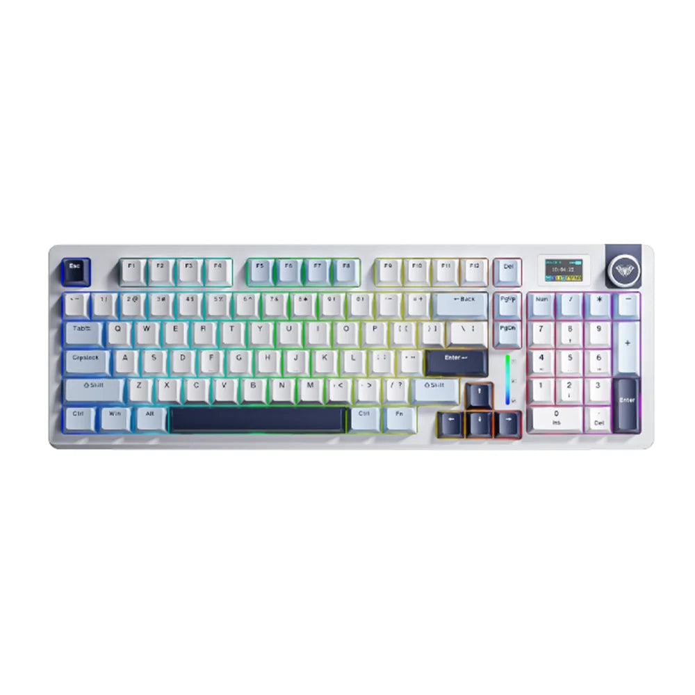 Wireless Mechanical Keyboard Gasket Hot-swap Gaming Keyboard