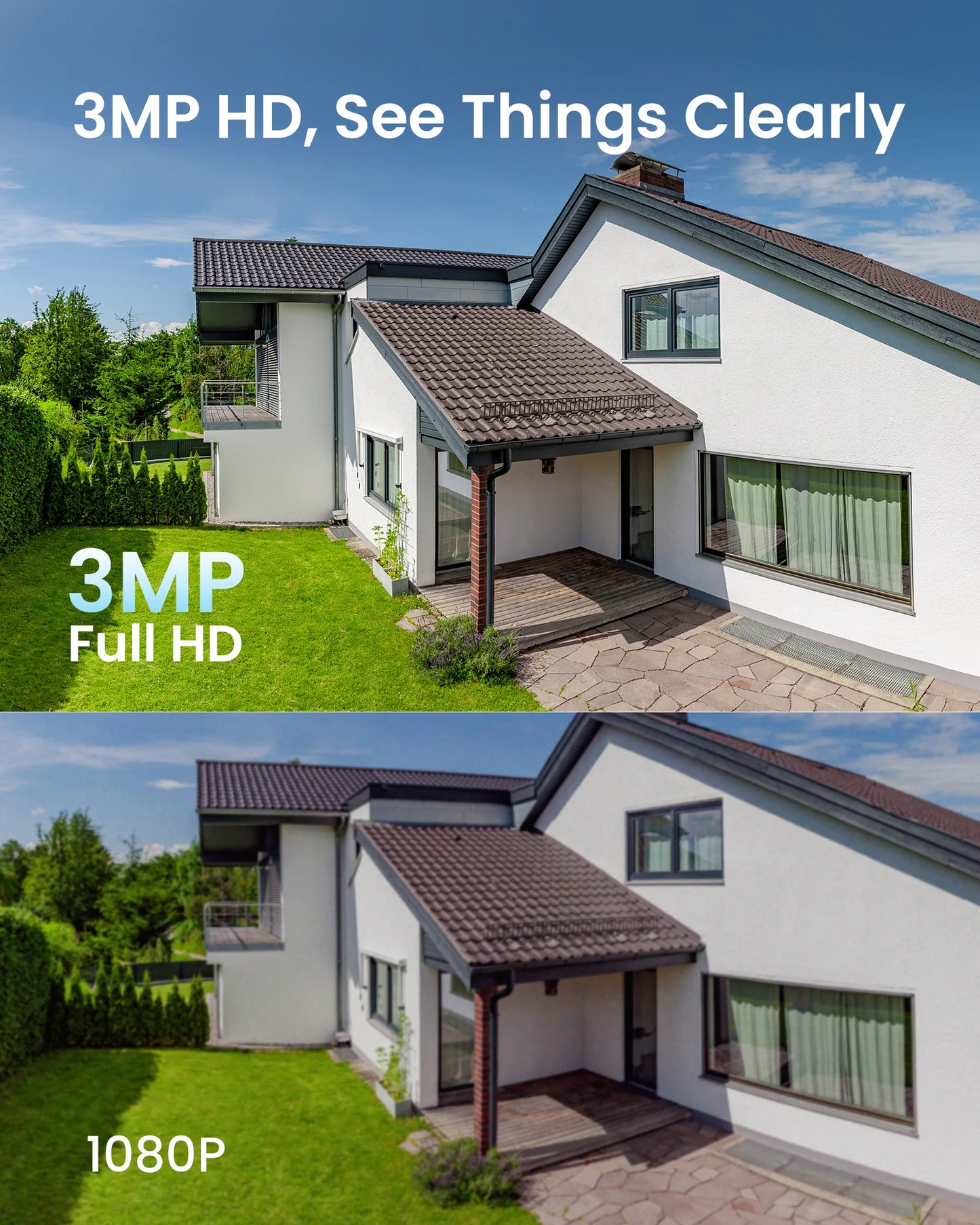 Wireless Security Camera System 8CH Indoor Outdoor WiFi Surveillance