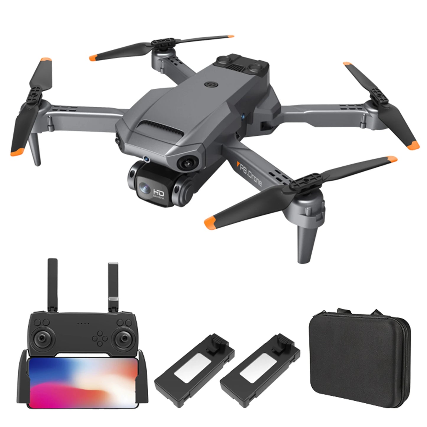 Drone with Camera 4K Dual Camera RC Quadcopter with Function