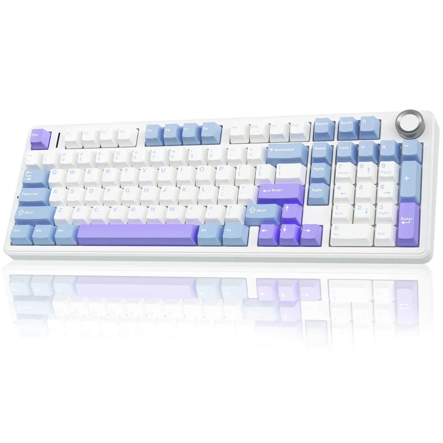 Wireless Gaming Keyboard Gasket Structure Compatible with 3/5 Pins
