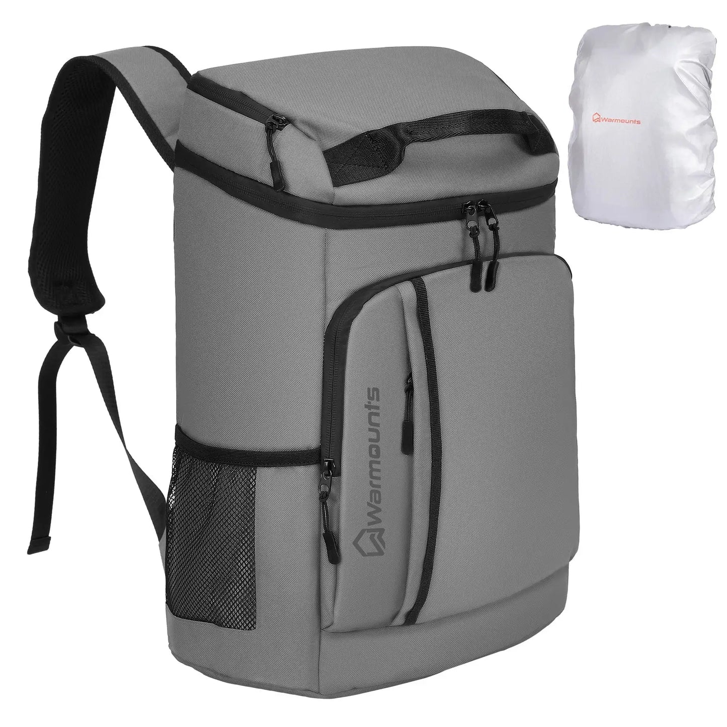 Backpack Cooler Insulated 35 Cans w/ Insulating Cover Upgraded Leakproof