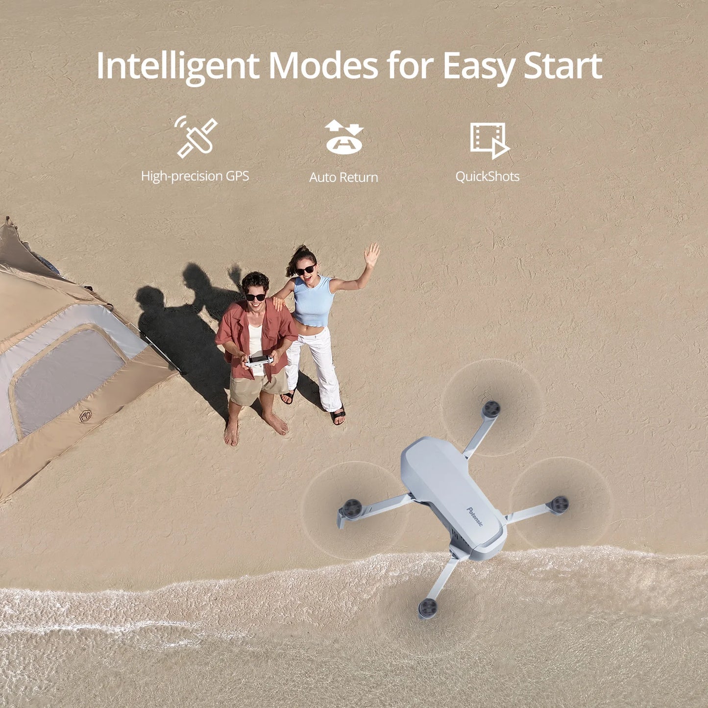 ATOM 3-Axis 4K GPS Drones Under 249g Max 6-KM for Adults and Beginners