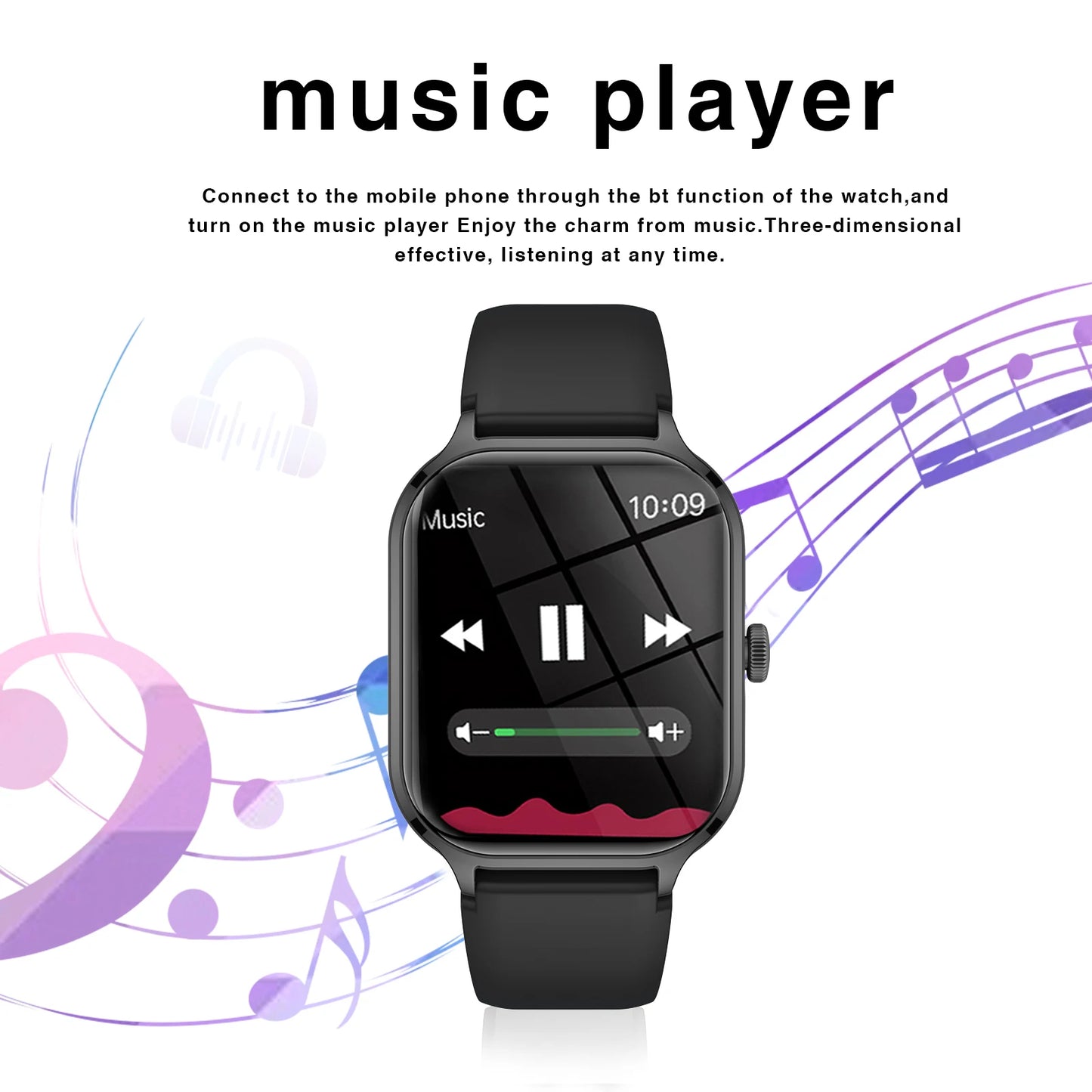 2025 Smart Watch, Wireless Dialing, Multiple Sport Modes,