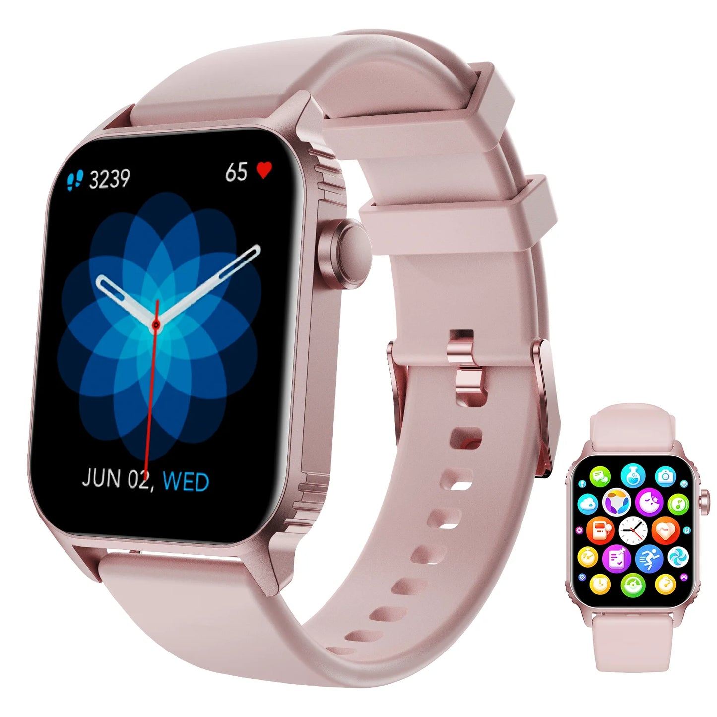 Smart Watch, 1.85"Smartwatch for Men Women Fitness Tracker with 100+ Sport Modes,