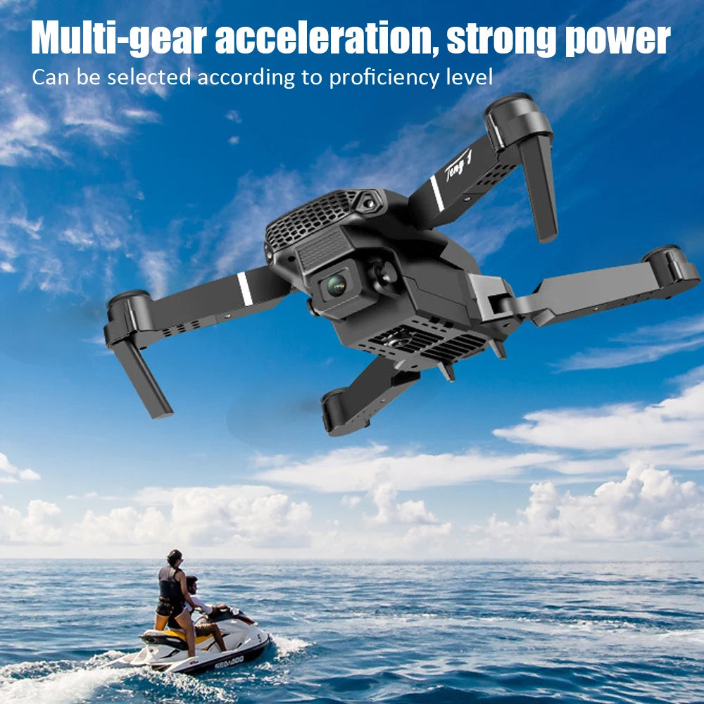 2025 E88 New HD Dual Camera Dron-Ultra Long Life 4K Video Capability,