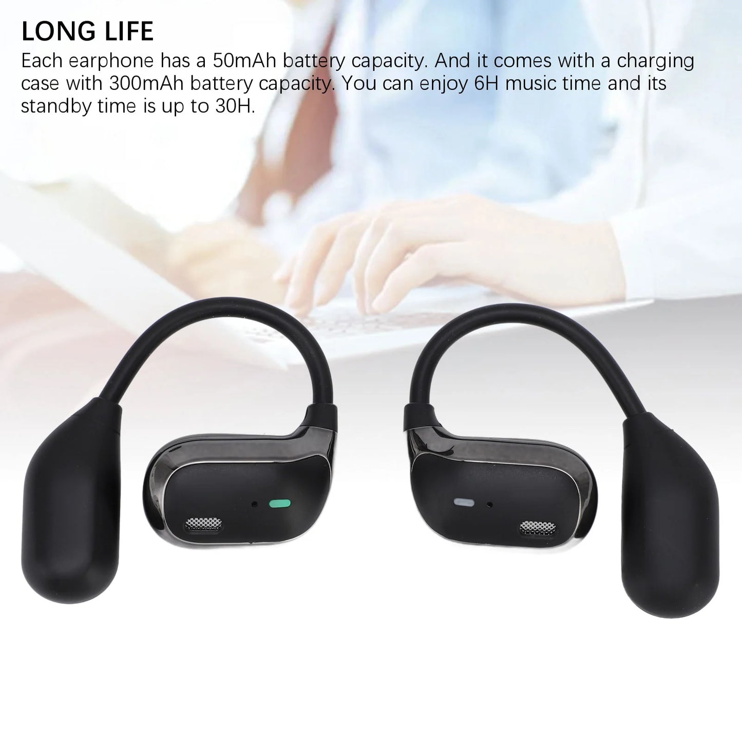 Translation Earbuds Bluetooth 5.4 Support 144 Languages Fast Reaction