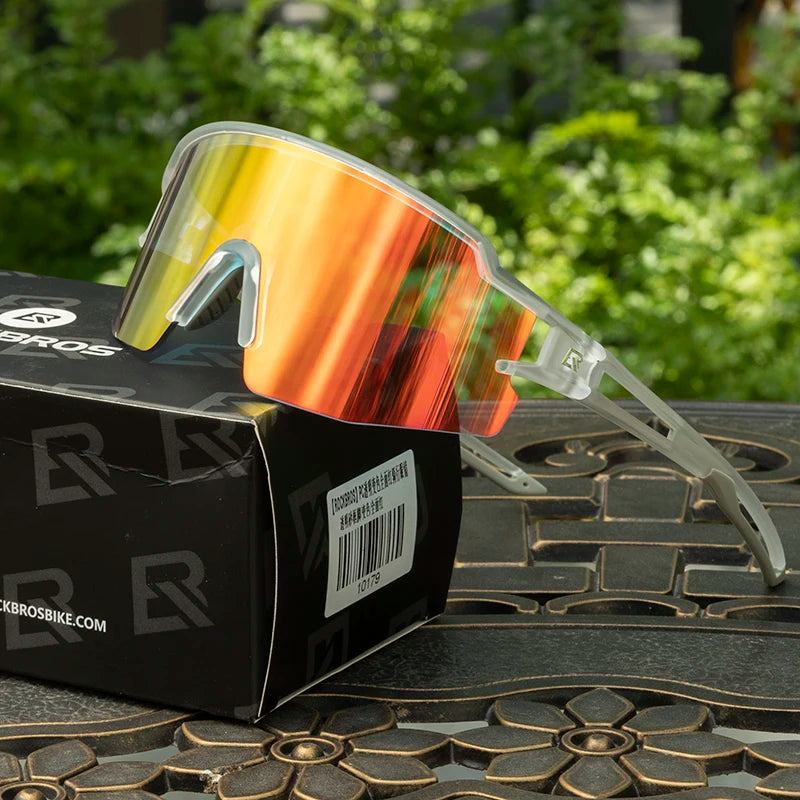 Cycling Glasses Photochromic Polarized Lens Bike Glasses UV400 Protection Eyewear