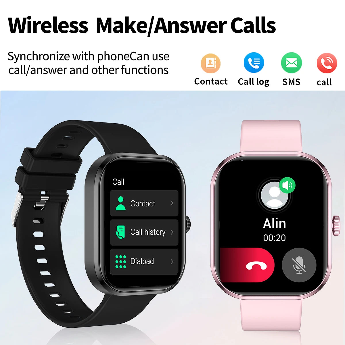 Smart Watch Men Women Multifunctional Smartwatch Bluetooth