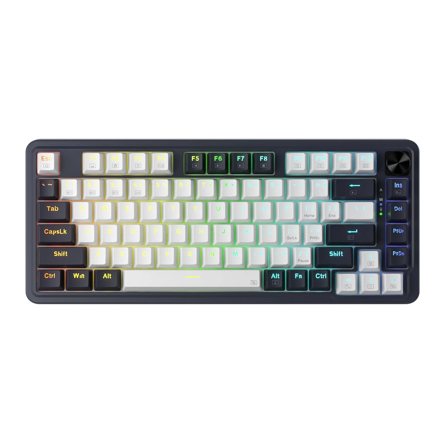 Redragon K673 PRO 75% Wireless Gasket RGB Gaming Keyboard,