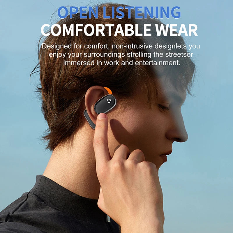 True Open Ear earbuds Wireless Headphones with Enhanced Sound,Lightweight