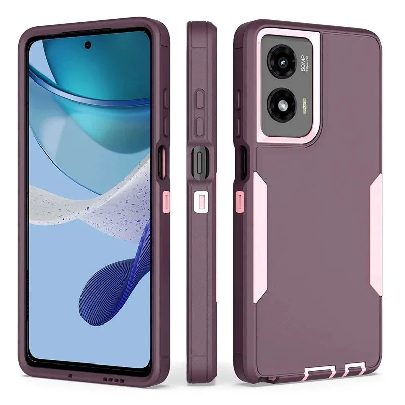For Moto G Stylus 5G 2024 Case Cover Shockproof Matte Phone Bumper