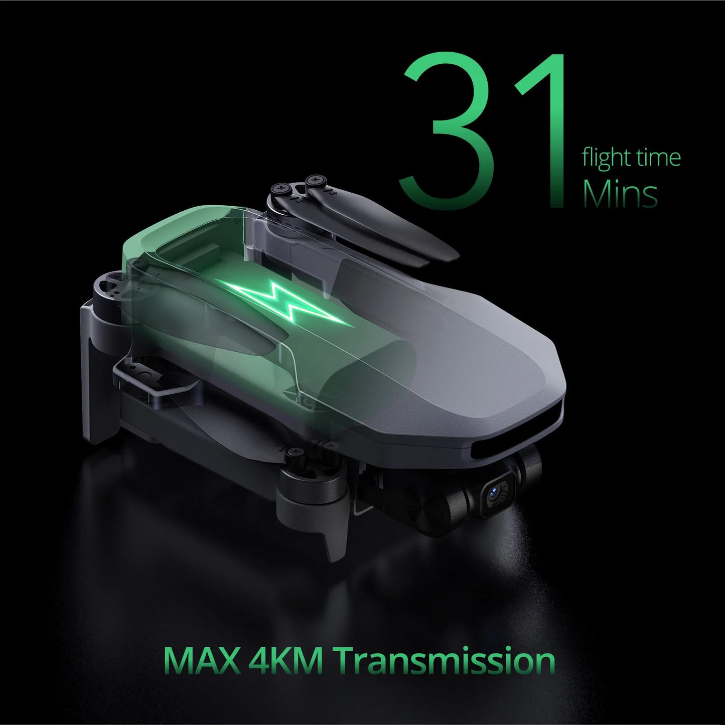 ATOM SE Single Axis Gimbal GPS Drone 4K Camera