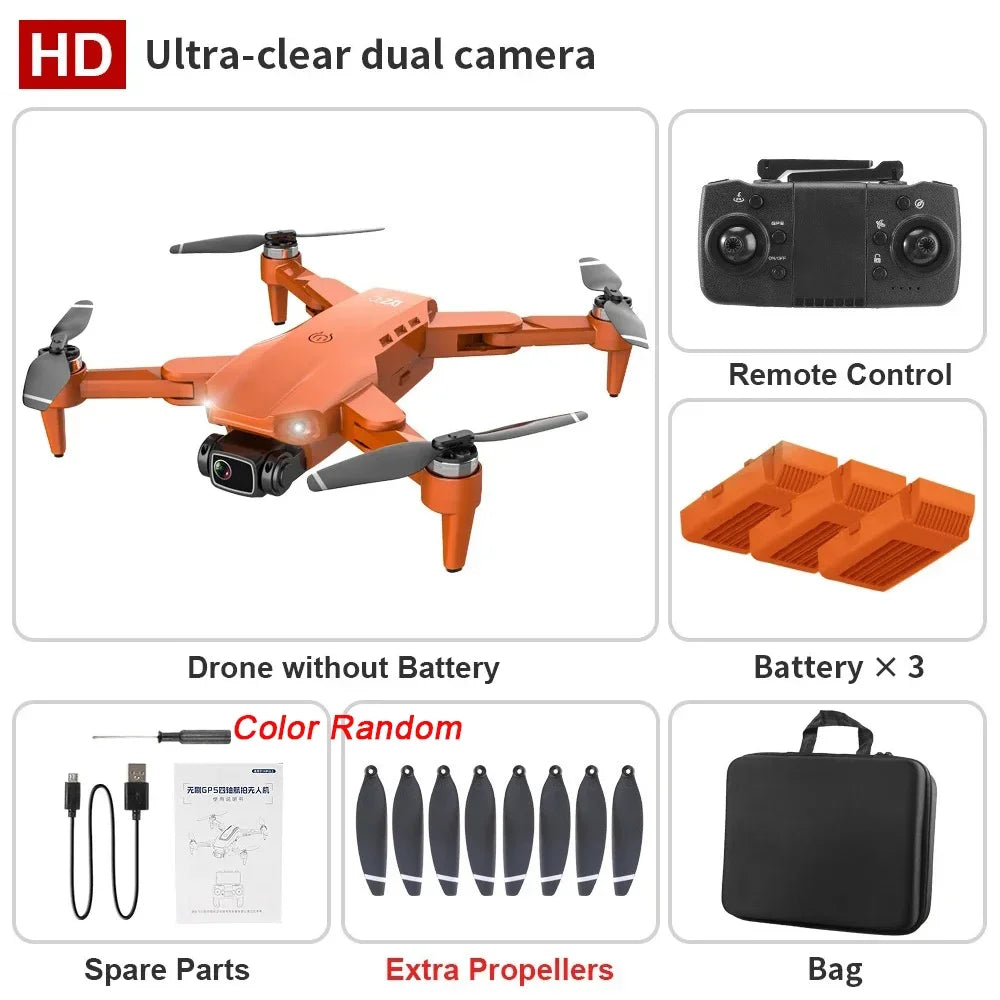 Pro GPS Drone 4K Professional HD Dual Camera 5G Wifi Photography Brushless Foldable Quadcopter