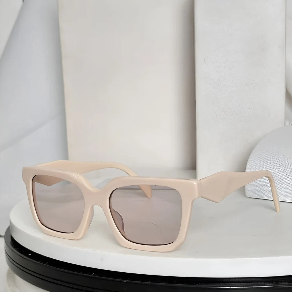 Sunglasses Women Stylish Tortoiseshell Frame Pink Lenses UV Protection Fashion