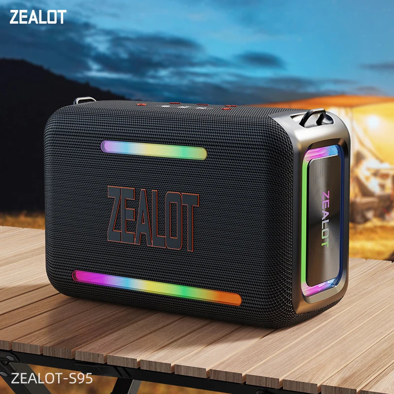 120W Waterproof Portable Loud Bluetooth Speaker, Wireless Outdoor Boombox