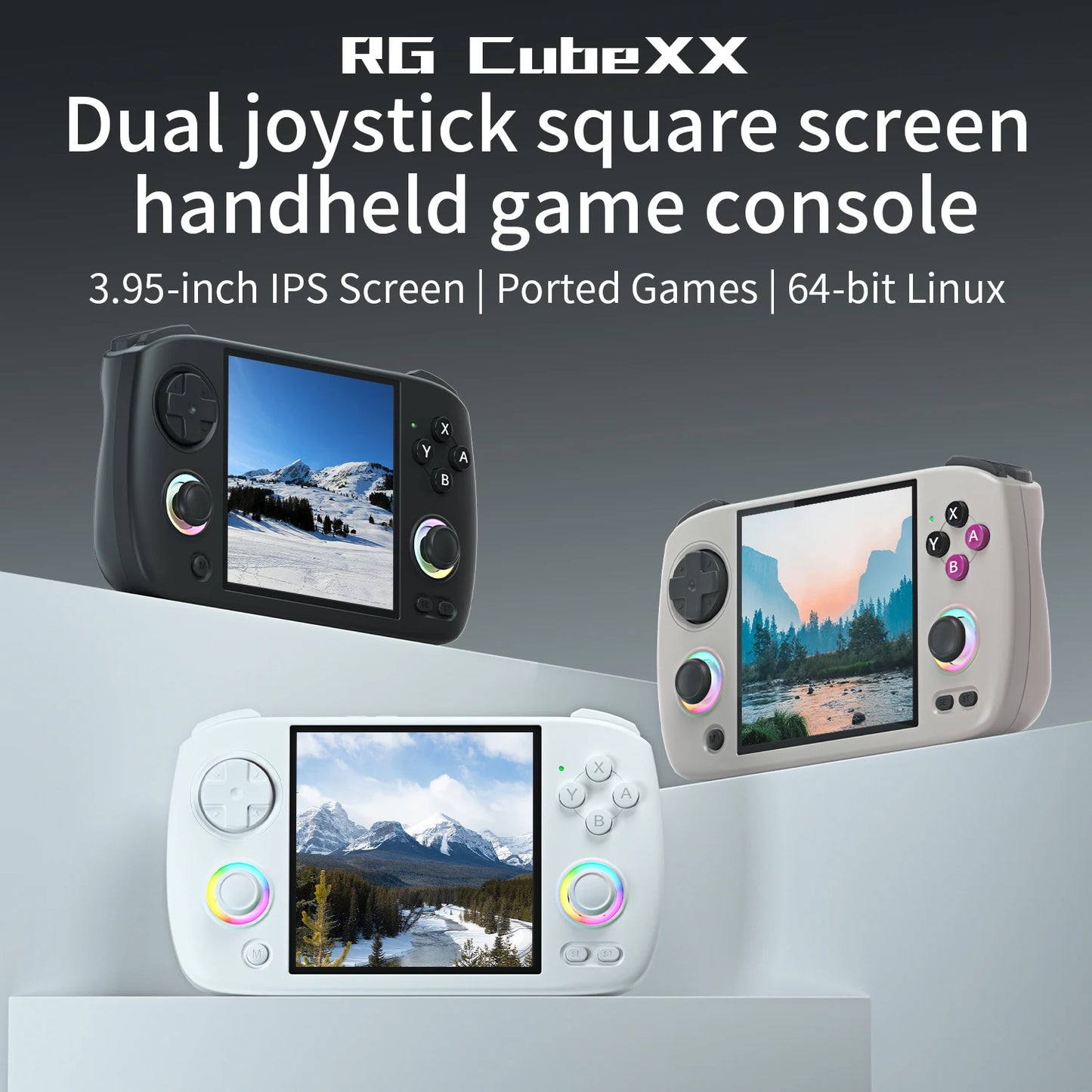 Retro Handheld Game Console 64-bit 5000 Video Games Supports WIFI Bluetooth