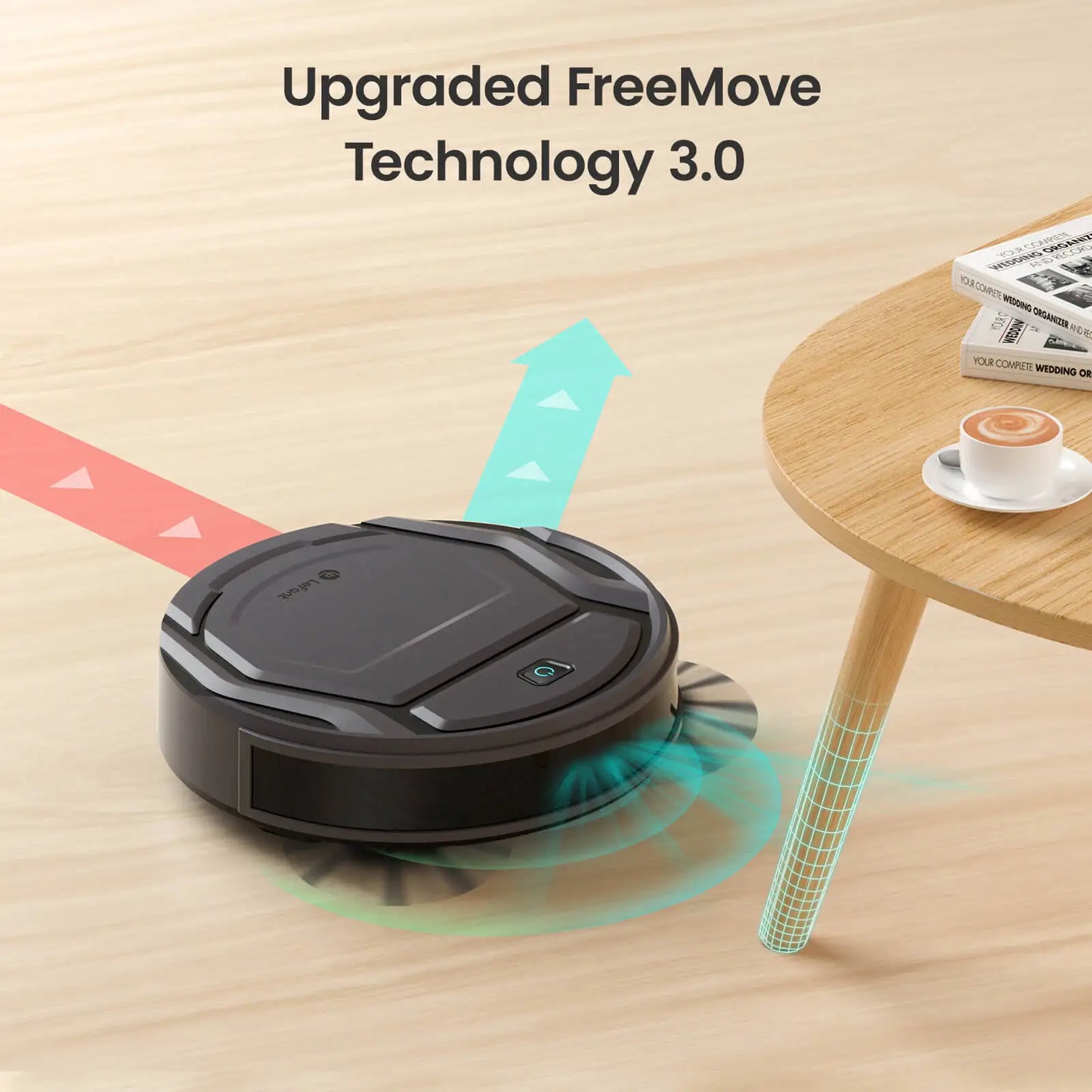 M210Pro Robot Vacuum Cleaner Suck and Sweep 2-in-1