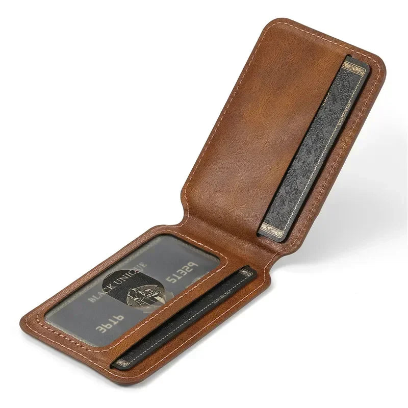 Magsafe Magnetic 2 In 1Wallet Leather Case For iPhone Cover