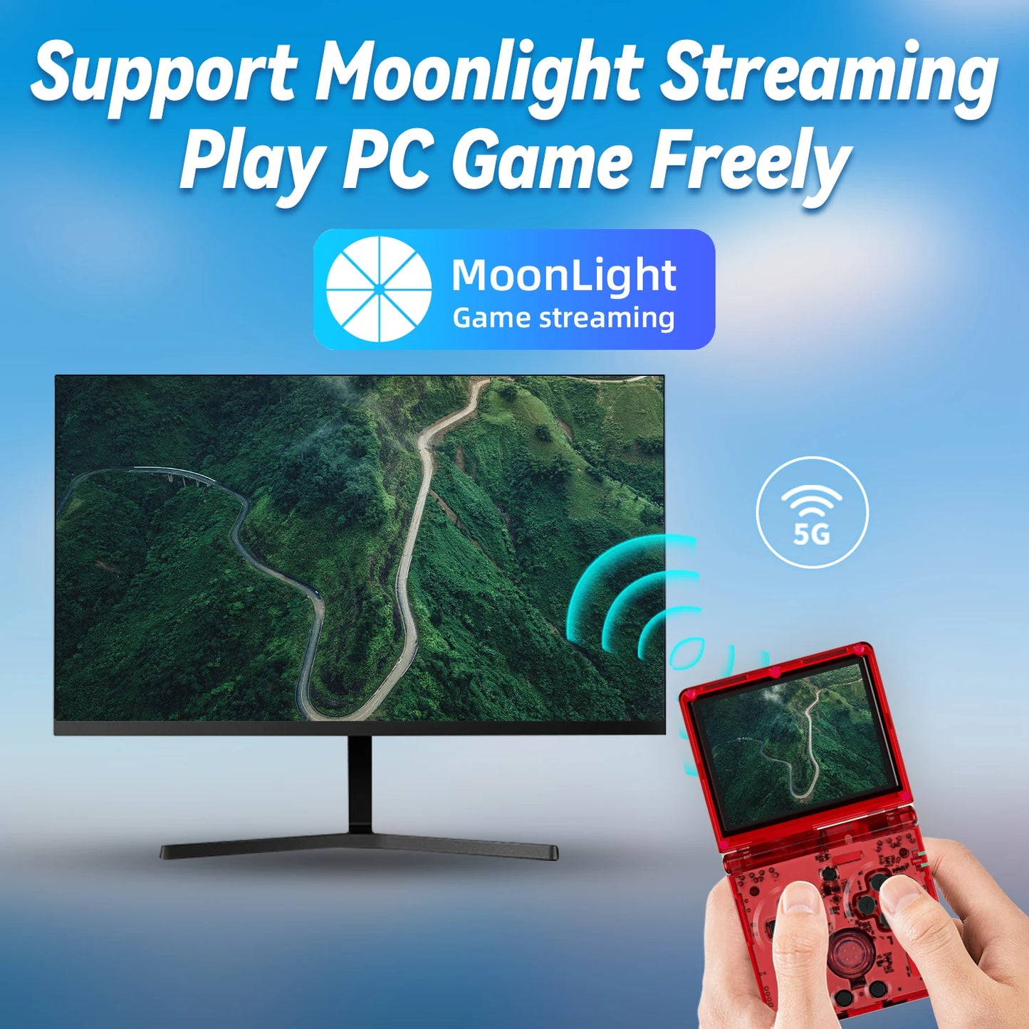 Flip Retro Handheld Game Console Linux 64bit WiFi Bluetooth