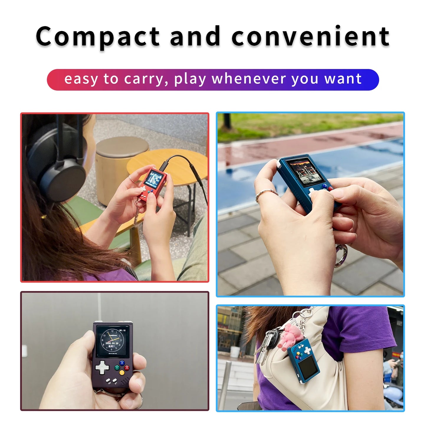 Handheld Game Console Portable Retro Video Games Consoles