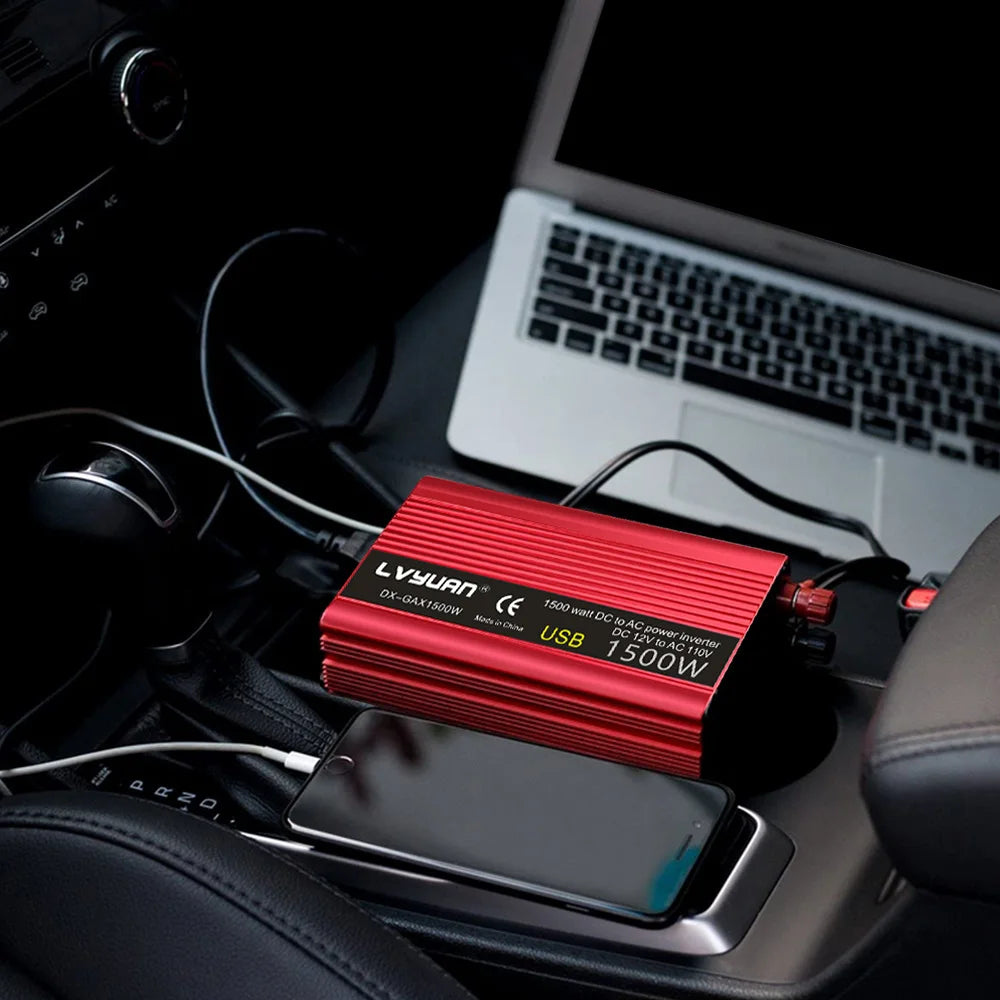 1500W/2000W/2600W Car Inverter DC12V AC110V Power Inversor