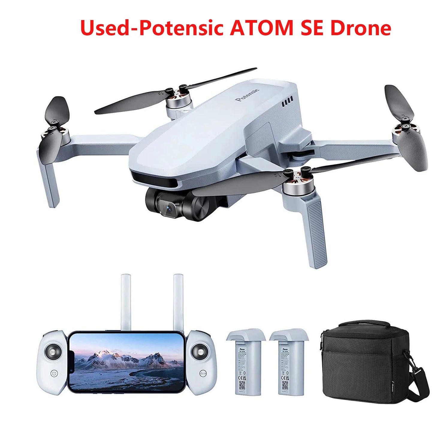 ATOM SE Single Axis Gimbal GPS Drone 4K Camera