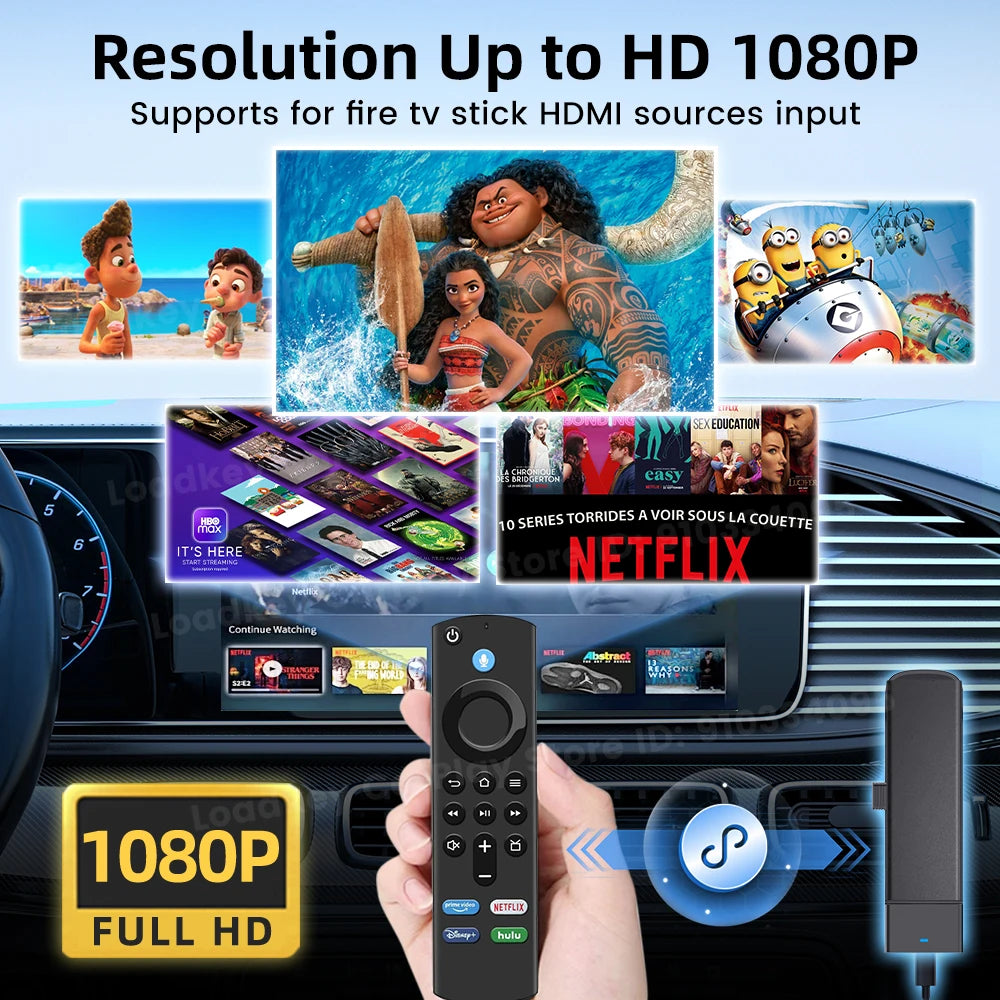 New CarlinKit FireDrive Link For Amazon Fire TV Stick