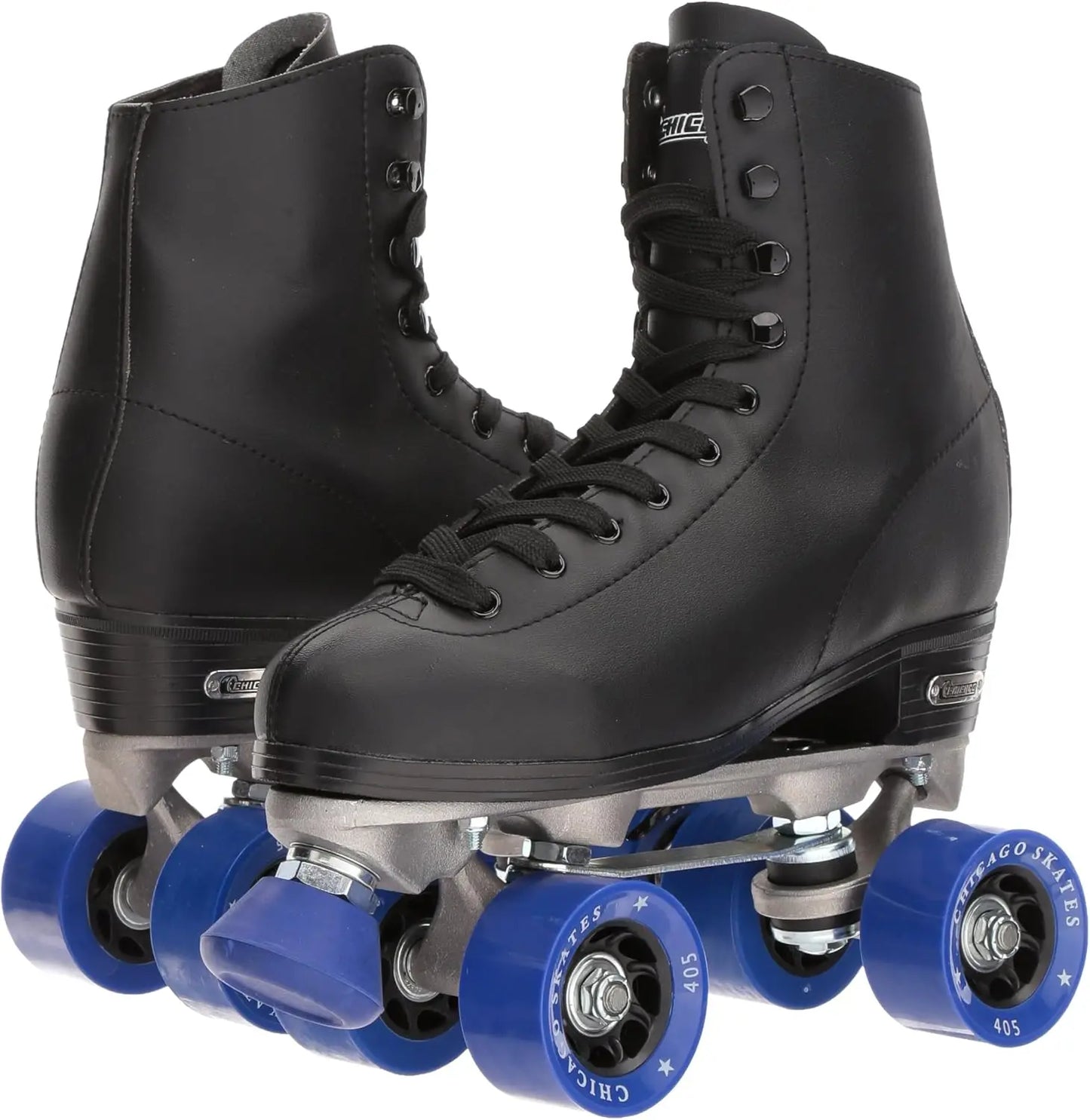 Skates Premium Black Quad Roller Skates for Boys and Men