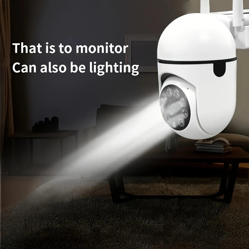 APP Wireless 1080P HD Indoor/Outdoor WiFi Security Camera, Color Night Vision,