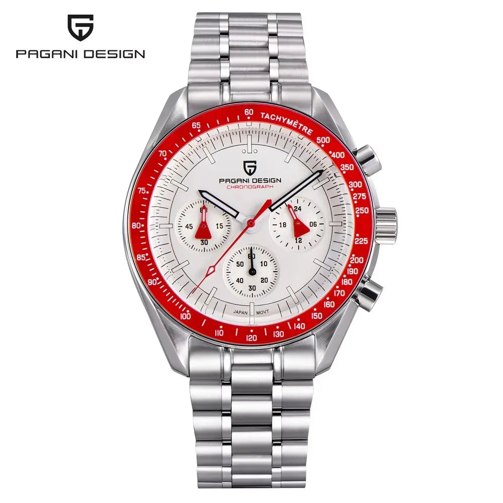 2025 New DESIGN Moon Men's Watches Gold Luxury Quartz Watch For Man