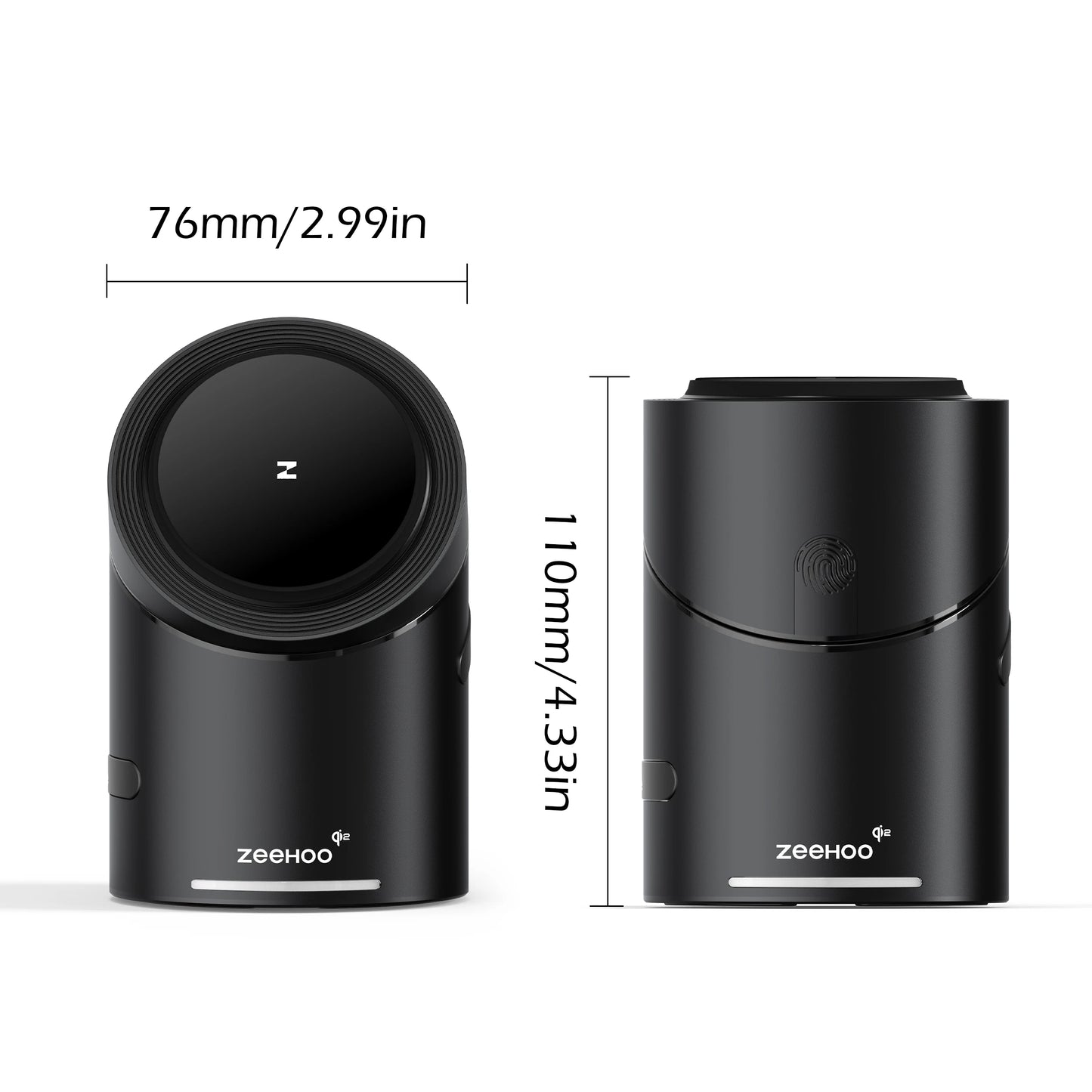 Wireless Charging Station, CylinTrick-R Qi2 15W Fast Charging, 3 in 1