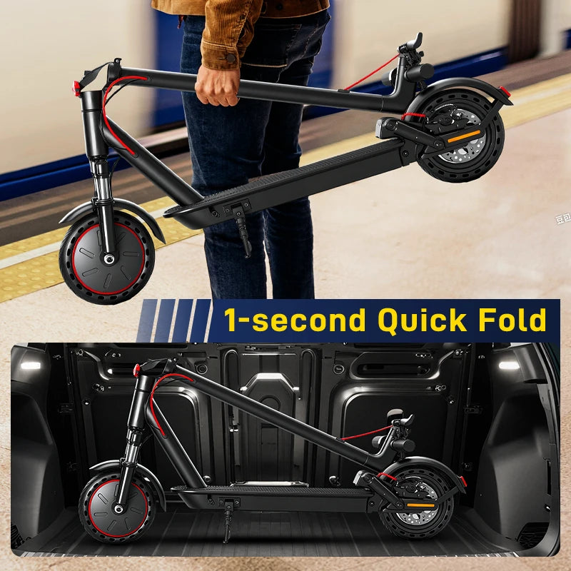 MK085 Pro Electric Scooter 350W 36V Max 19MPH Dual Shock Absorption 19Miles Long Range