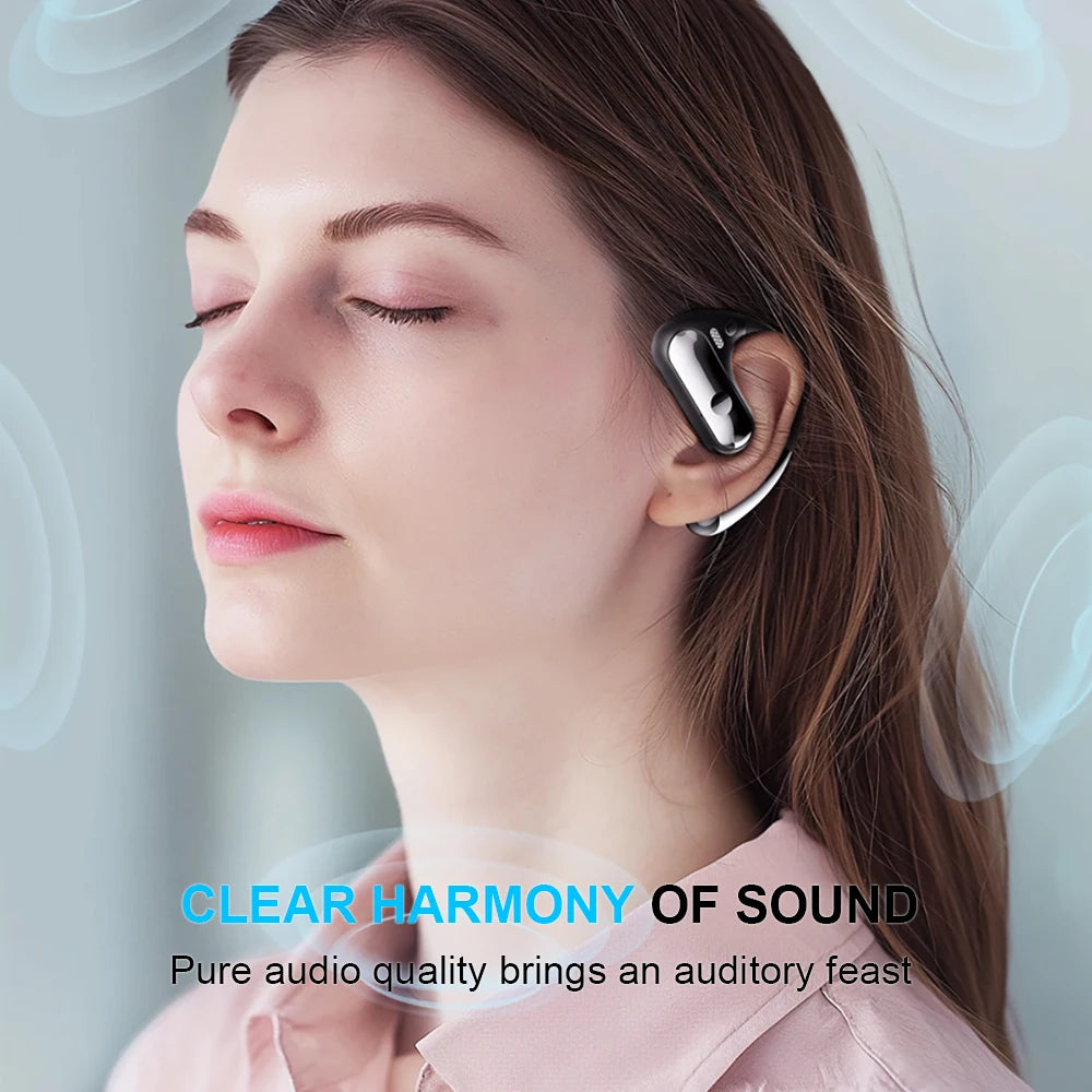 TWS Wireless Bluetooth Earphones Gaming Sport Stereo Ear hanging type