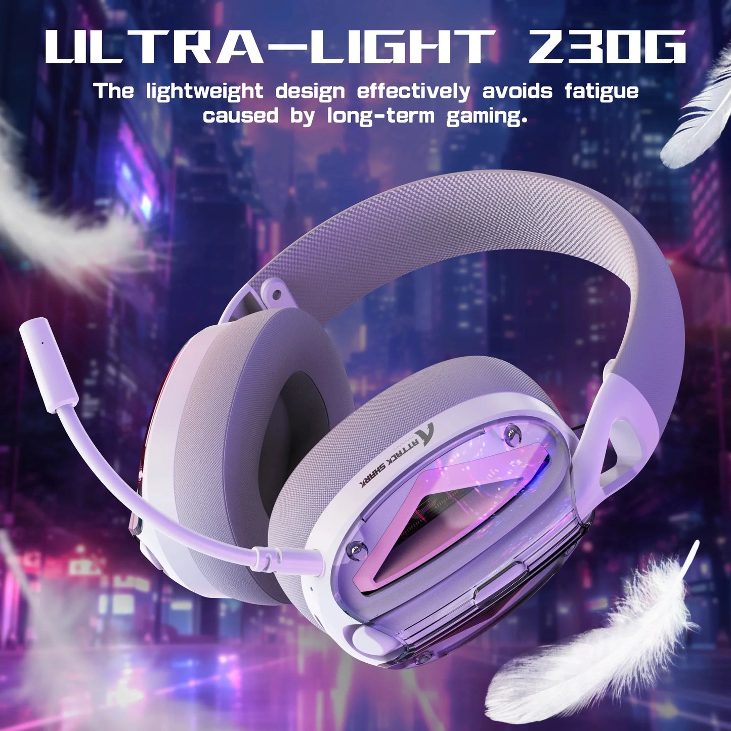 Ultra-Light Tri-Mode Gaming Headset Ultra-Light wireless Gaming
