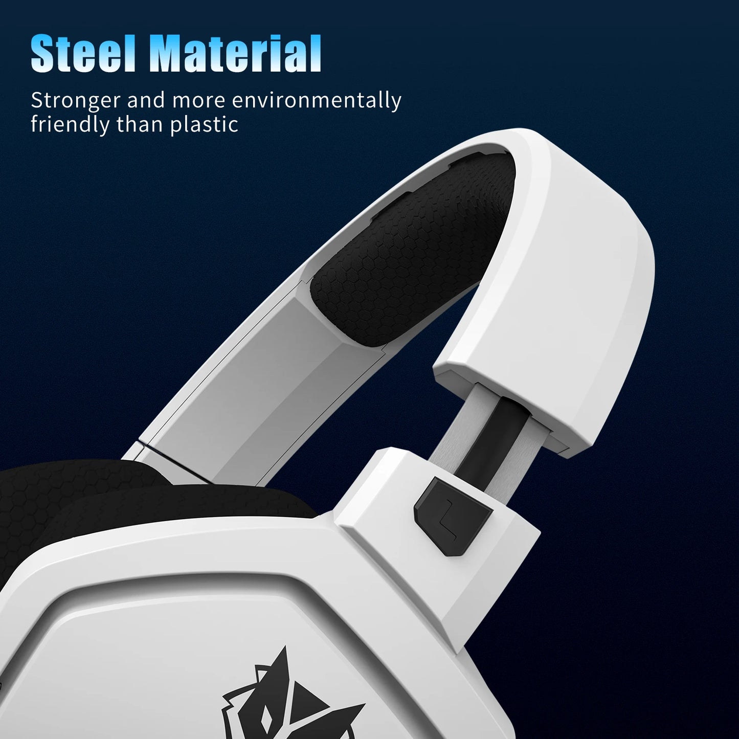 2.4G Dual Wireless Gaming Headset 5ms Low Latency 7.1 Surround