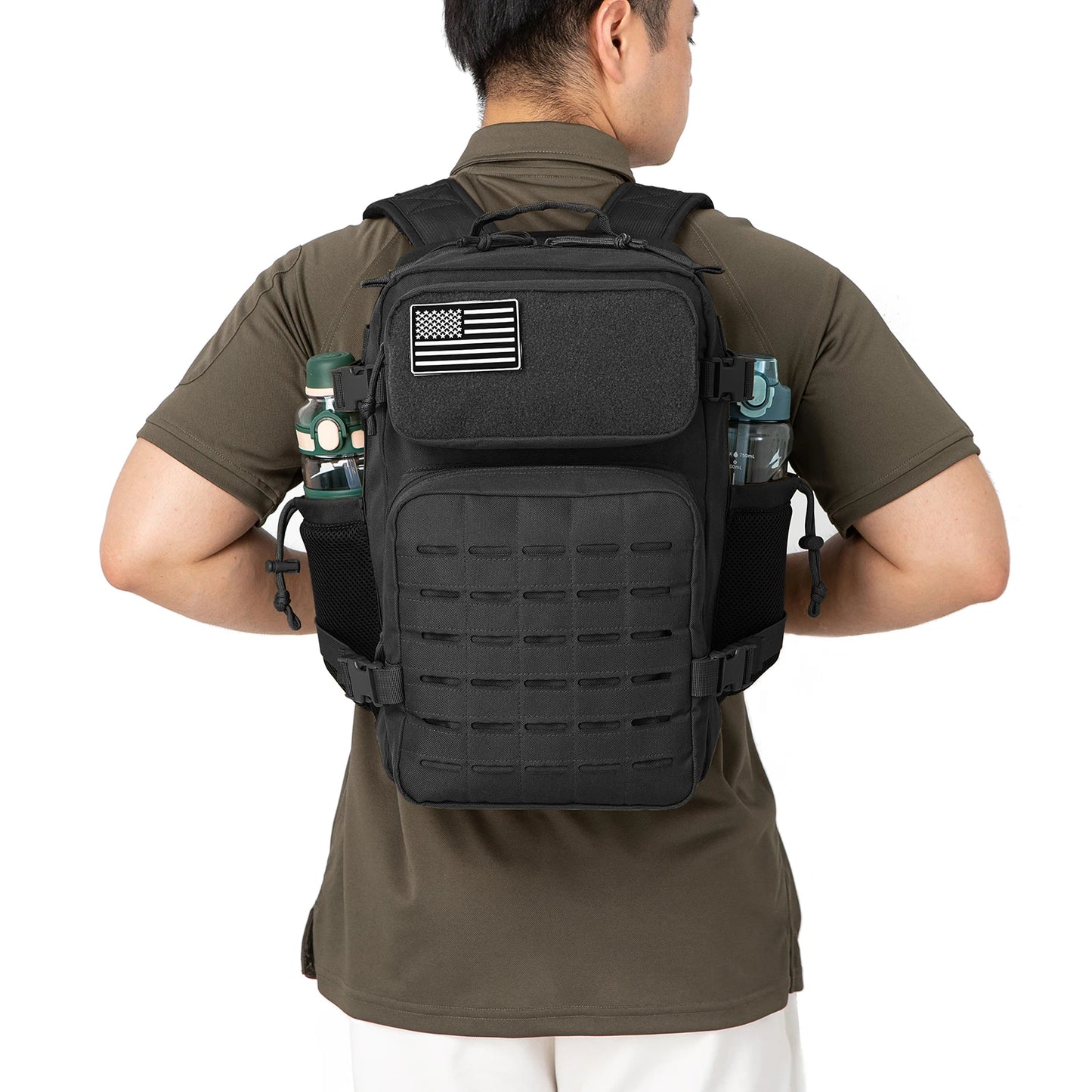 25L Tactical Backpack Outdoor Bag Fitness Backpack MOLLE Backpack Women's/Men's