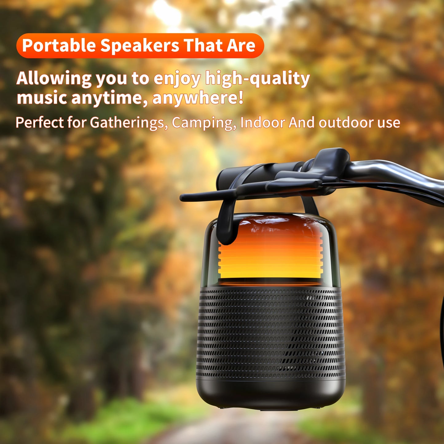 HF55 Bluetooth Speaker with Hi-Res 20W Audio,Wireless HiFi Portable Speaker