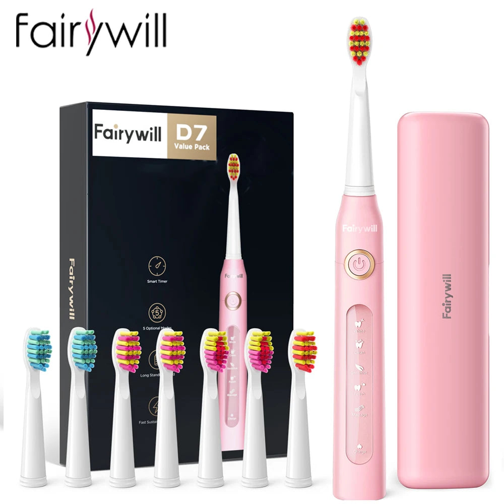 Electric Sonic Toothbrush FW-507 USB Charge Rechargeable Adult Waterproof