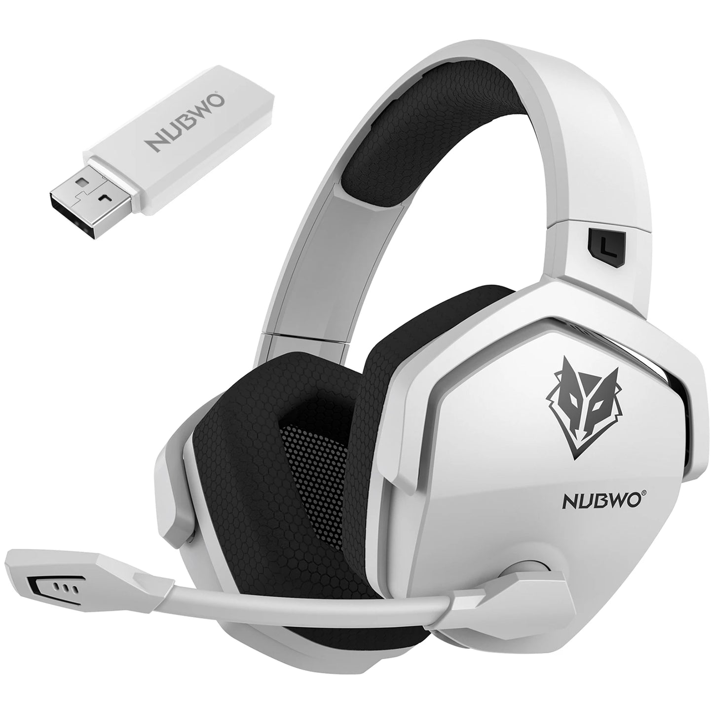 2.4G Dual Wireless Gaming Headset 5ms Low Latency 7.1 Surround
