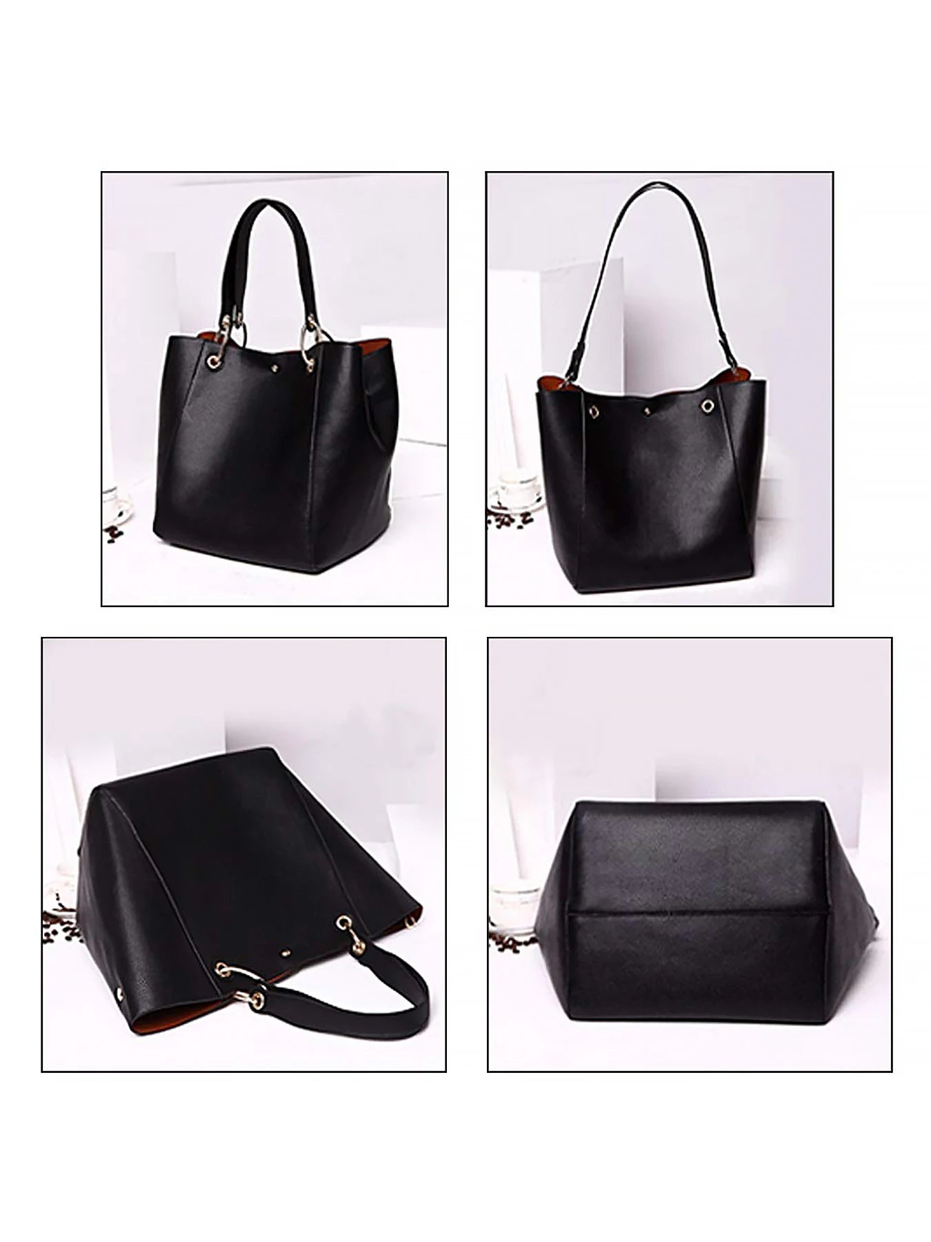 Handbags for Women Large Tote Bag PU Leather Waterproof Handbags Shoulder Bag