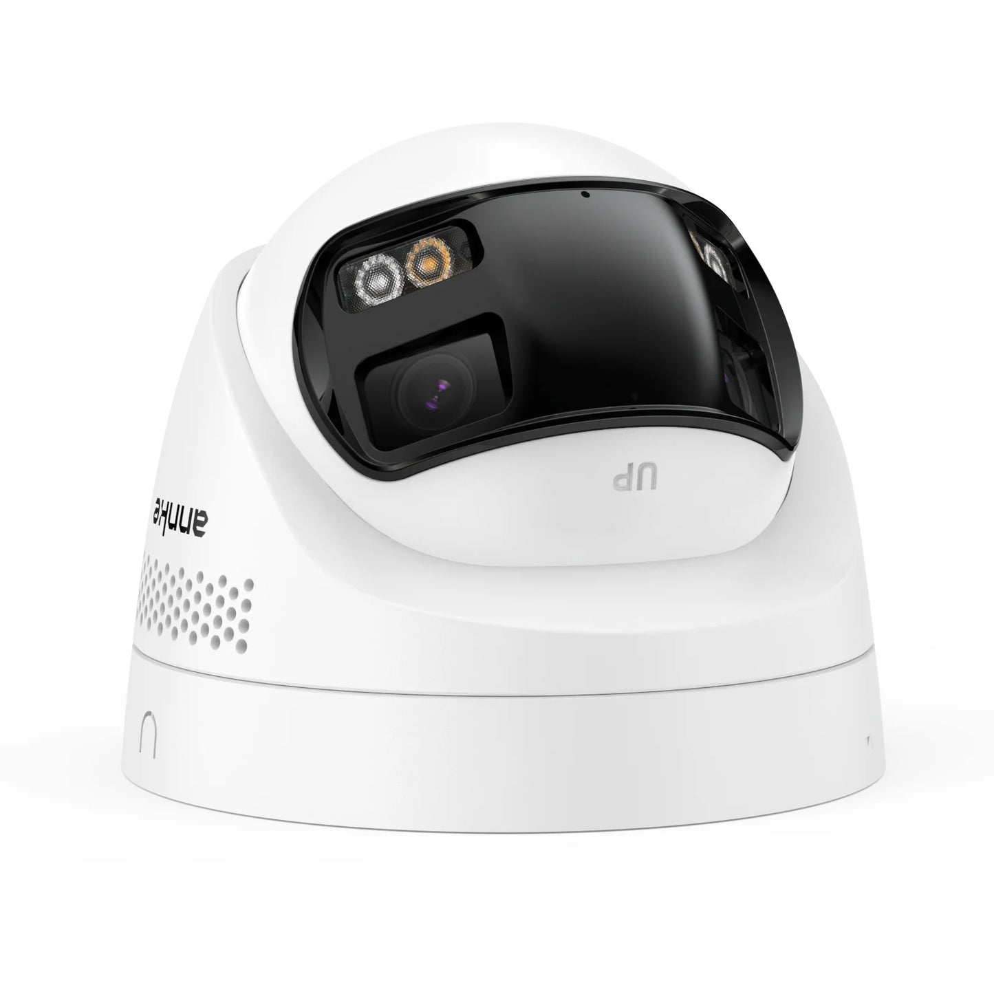 8MP 4K 6MP Camera Security Dual Lens Human Detect Two Way Audio 180° Wide View Angle