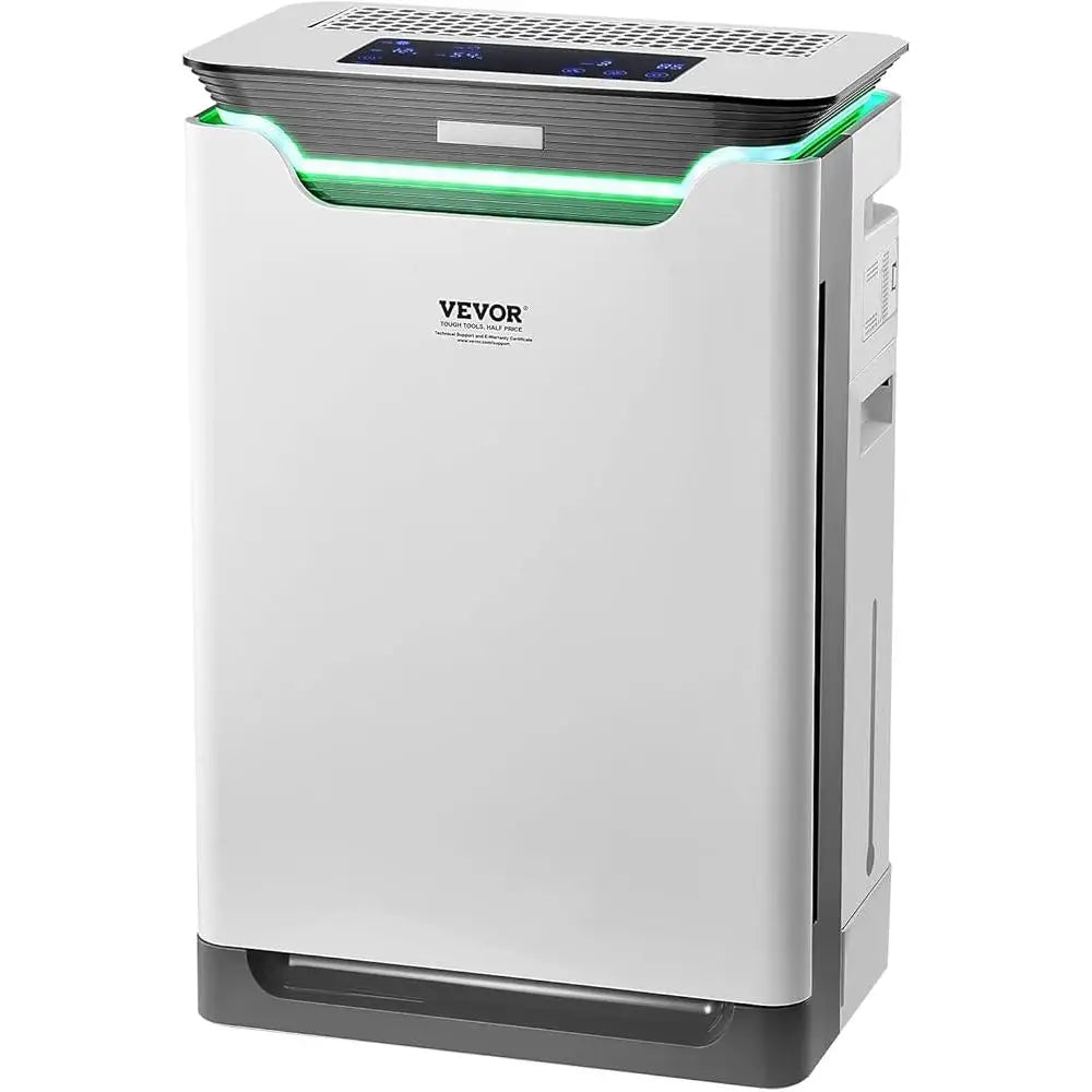 2 in 1 Air Purifier Humidifier HEPA 13 Filter 2000 ft² Coverage Low Noise Air Quality Monitor Auto Mode Remote Control