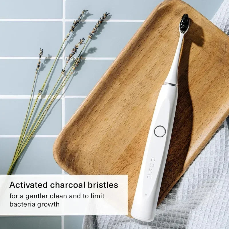Electric Toothbrush for Adults w/2 Heads-Rechargeable Sonic