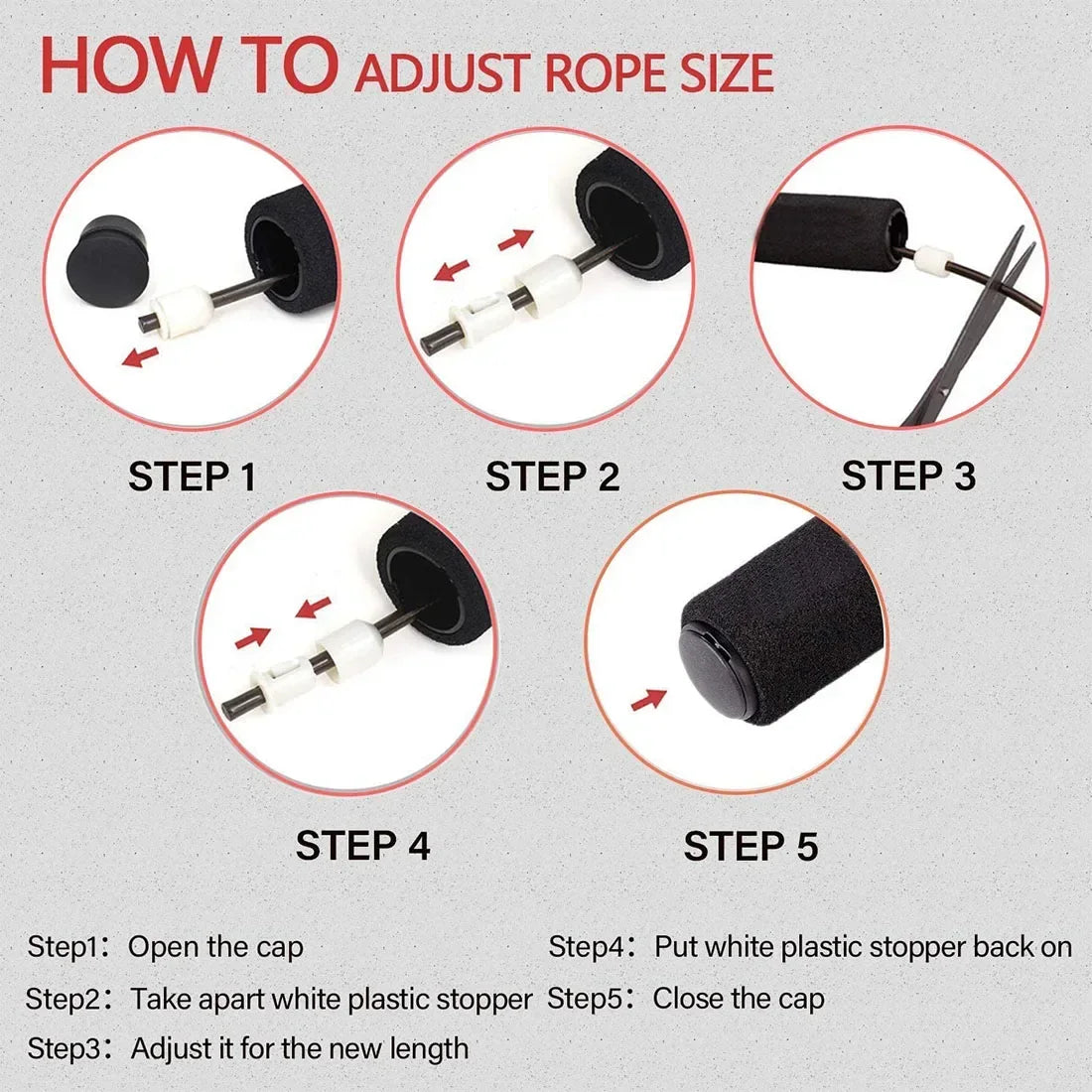 Steel Wire Jump Rope Speed Skipping Workout Fitness Kids Adults