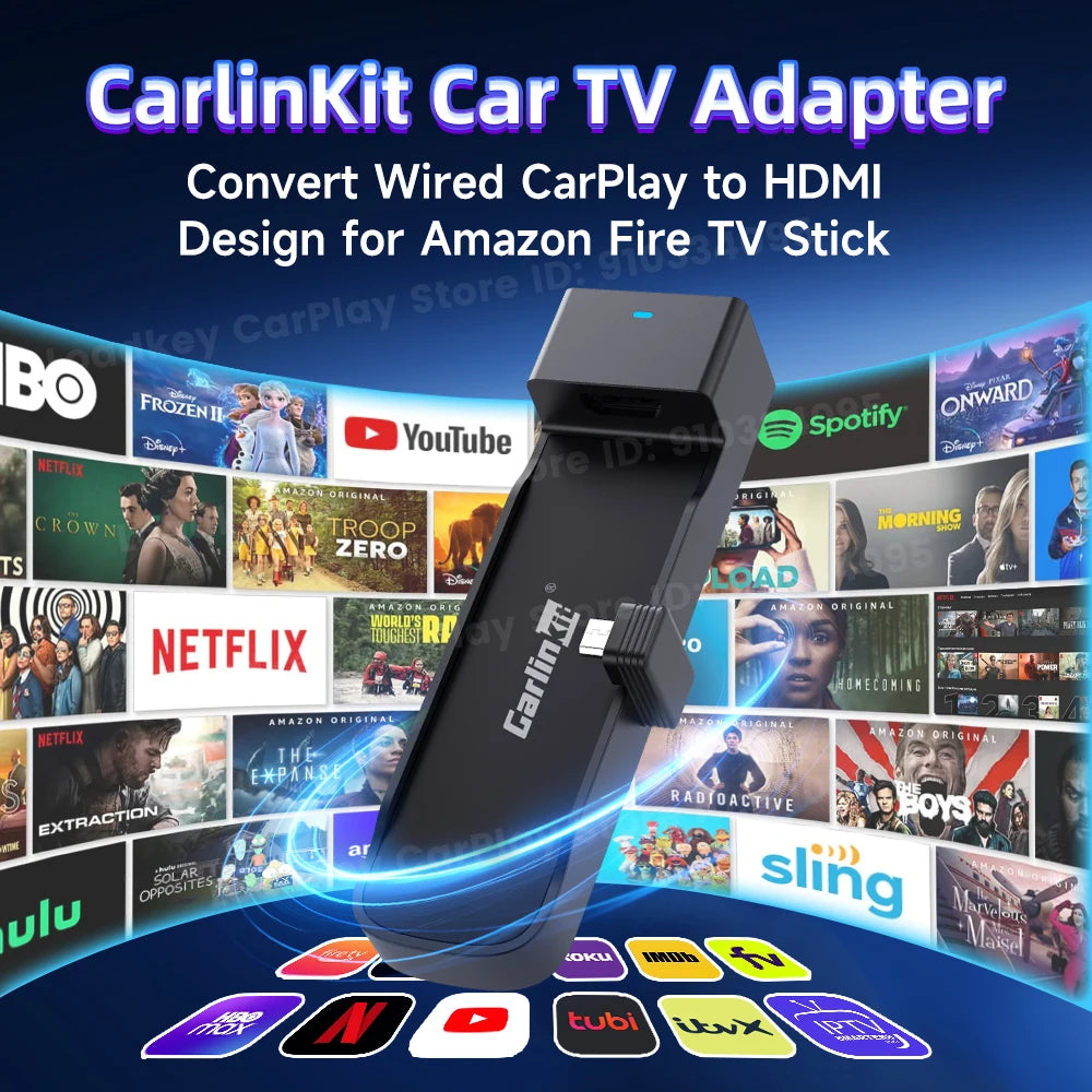New CarlinKit FireDrive Link For Amazon Fire TV Stick