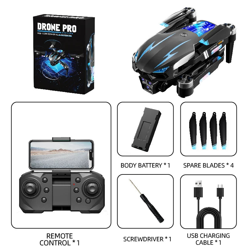 New K706 Drone Professional Dual Camera With 1080P WIFI FPV HD Aerial Photography Wide Angle
