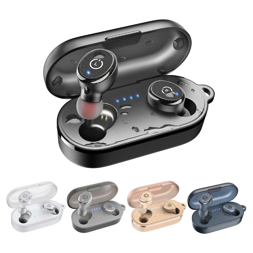 Earbuds AI Translate In Ear Bluetooth 5.3 Earphones with Mic ENC Touch Control